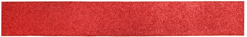 Ribbon Xmas Sparkle Red 63mm