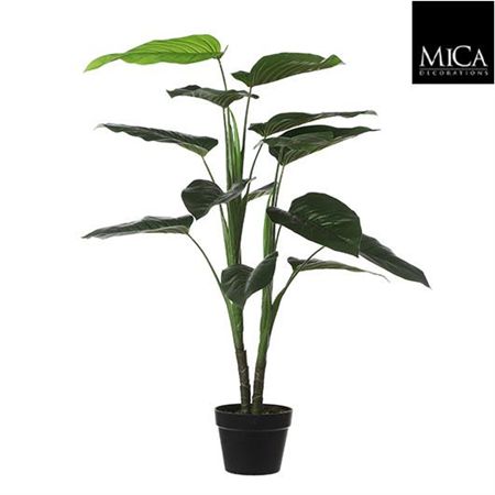 Artificial Philodendron In Pot Green 100x70cm