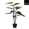 Artificial Philodendron In Pot Green 100x70cm