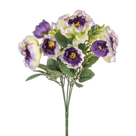 Artificial Essentials Ranunlusulus Bush Purple (PACK OF 2)