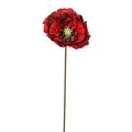 Artificial Poppy Pick Red 22cm X48