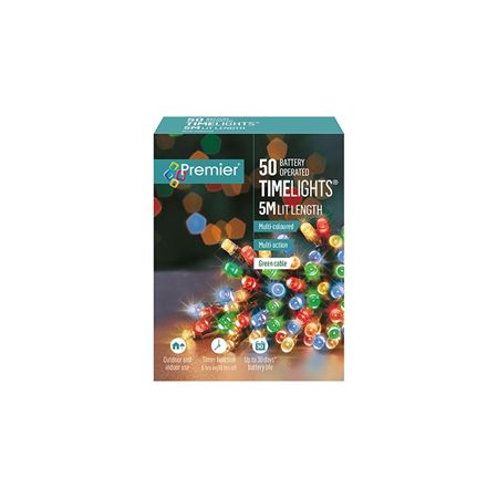 L E D Lights Multi X50 Battery Operated