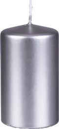 Safe Candle 150x60mm Silver (PACK OF 2)