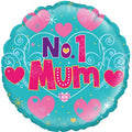 Balloon 18 Inch Number 1 Mum (PACK OF 5)