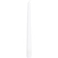 Tapered Candle 250x23mm White X12