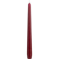 Tapered Candle 250x23mm Burgundy X12