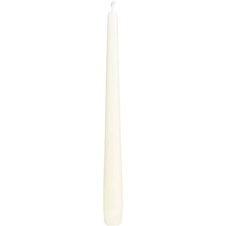 Tapered Candle 250x23mm Ivory X12