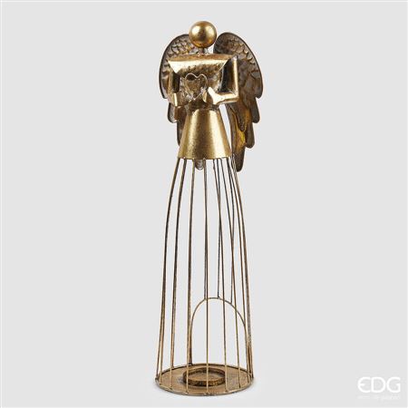 Candle Holder Angel Gold 67cm