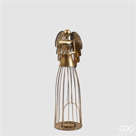 Candle Holder Angel Gold 54cm