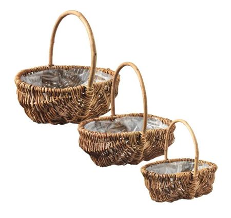 Ethel Basket Set X3