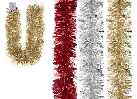 Tinsel 6 Ply Red  (PACK OF 3)