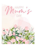 Folded Card Happy Mums Day (3 pack of 25 cards each)