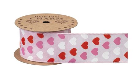 Ribbon With Love Hearts 60mm
