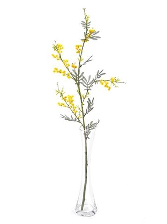 Artificial Mimosa Spray Yellow 80cm (PACK OF 2)
