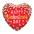 Balloon 18 Inch Valentines Confetti (PACK OF 2)