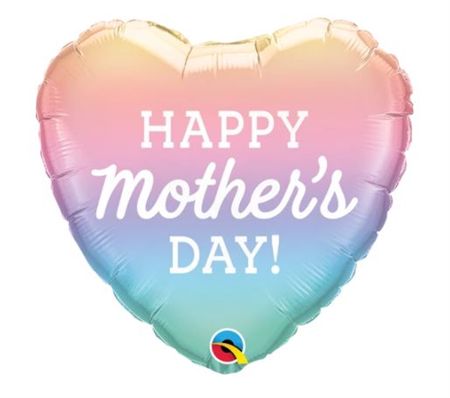 Balloon 18 Inch Mothers Day Ombre (PACK OF 4)