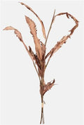 Artificial Autumn Corn Stalk Red 123cm X4