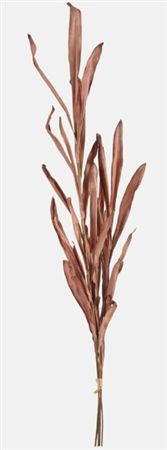 Artificial Autumn Reed Red 123cm X4