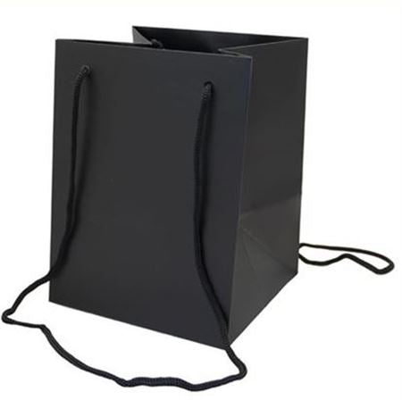 Multipurpose/Bouquet Bag Black 17cm