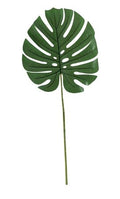 Artificial Monstera Leaf Large Green 71cm (PACK OF 4)