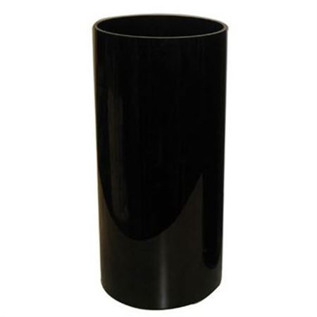Acrylic Cylinder Black 50x18cm
