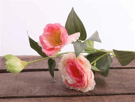 Artificial Lisianthus Spray Pink (PACK OF 3)