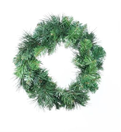 Wreath Plain Green 12 Inch