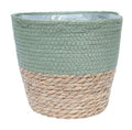 Seagrass Pot Green 23cm (PACK OF 2)