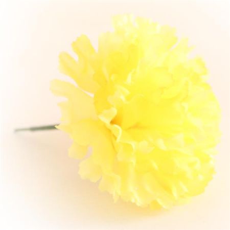 Artificial Carnation Pick Yellow X144