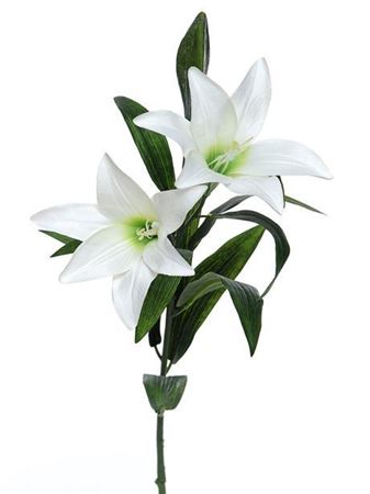 Artificial Easter Lily Spray