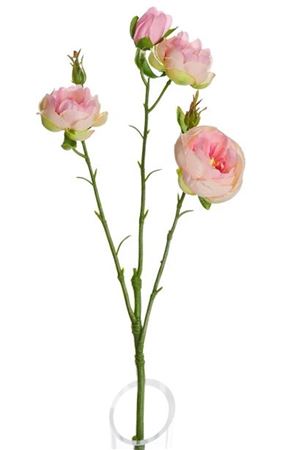Artificial Lydia Ranunculus Spray Pale Pink (PACK OF 3)