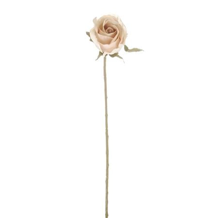 Artificial Romance Rose Bud Cream 46cm (PACK OF 4)