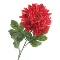 Artificial Chrysanthemum Bloom Red (PACK OF 2)