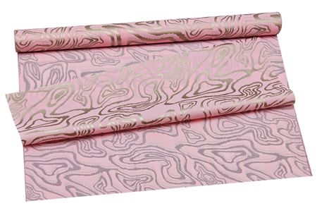Tissue Marble Finish Pink & Gold