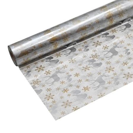 Cello Snow and Deer 80cm X 80m