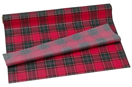 Tissue Tartan Roll 48 Sheets 50 X 75cm