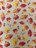Autumn Leaf Kraft Paper 50cm X100m