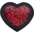 Heart Rose Box Black 27x24x11.5cm