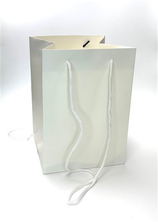 Multipurpose/Bouquet Bag White 25cm