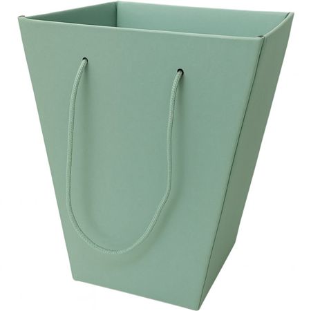 Multipurpose Tote Box Bag Duck Egg 21x14x27.5cm X10