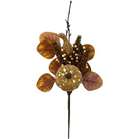 Pick Pumpkin & White Berry 30cm (Pack of 10 pieces)