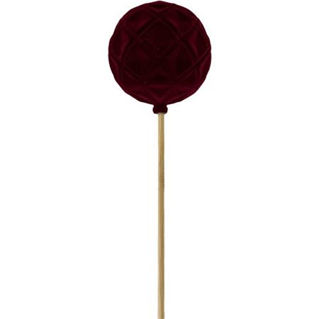 Pick Bauble Felt Burgundy 50x6cm (Pack of 10 pieces)