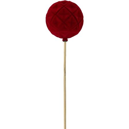 Pick Bauble Felt Red 50x6cm (Pack of 10 pieces)