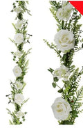 ArtificialGarland Rose & Eucalyptus