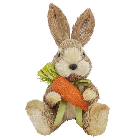 Sitting Bunny Cute Carrott 19cm