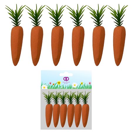 Carrots 5cm X6 (pack of 6)