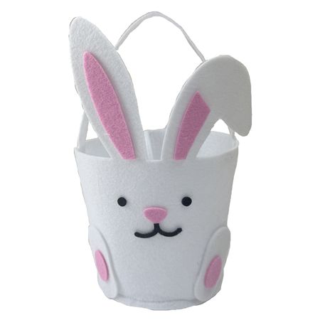 Bag Felt Bunny 15x13cm 23cm With Handle (pack of 3)
