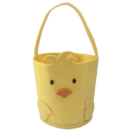 Bag Felt Chick 15x13cm 23cm With Handle (pack of 3)