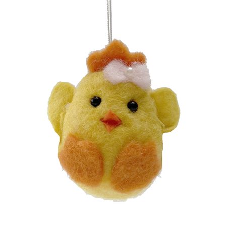 Chick Hanging Deco Wool 6.5cm (pack of 5)