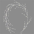 Garland Pearls Wired 115cm